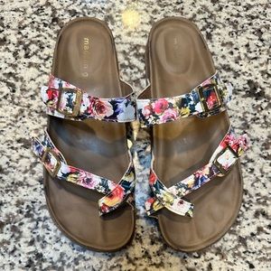 Madden Girl Floral Sandals